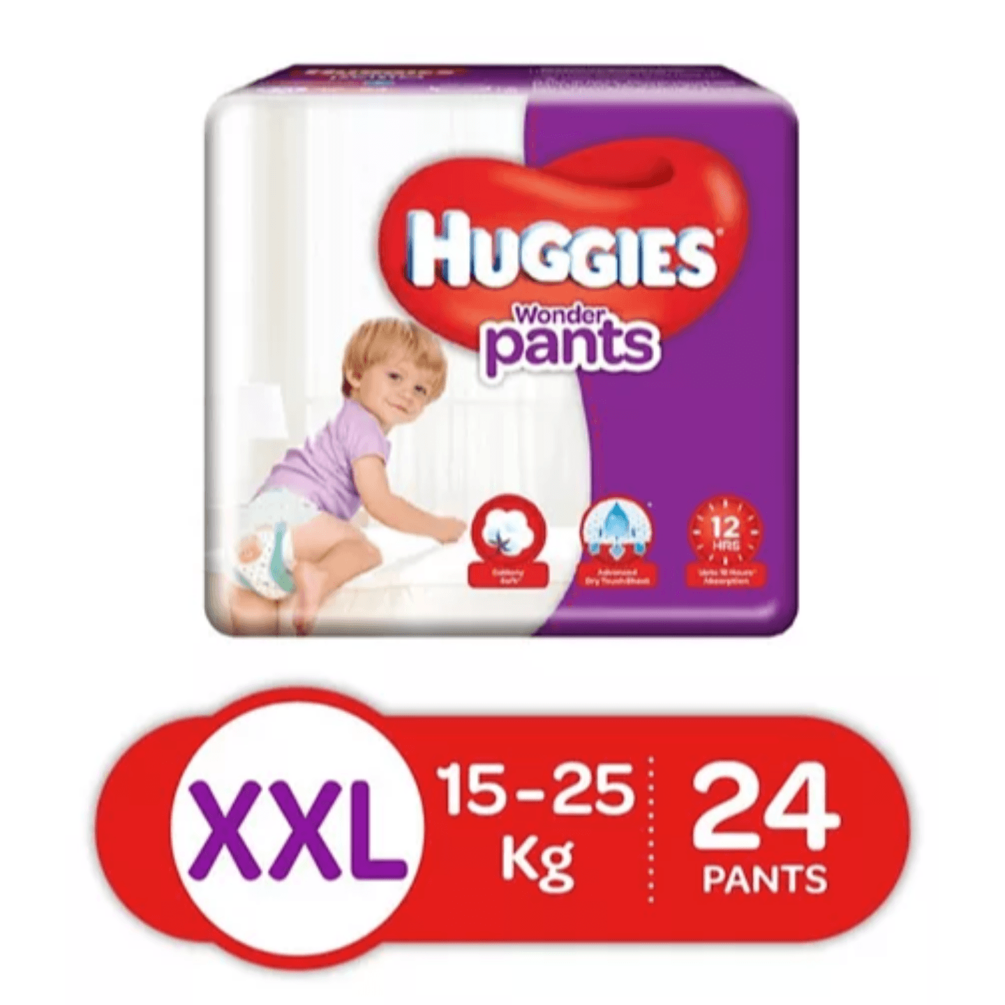 Huggies Wonder Pants Extra Extra Large Pant Style Diapers - 24 Pieces