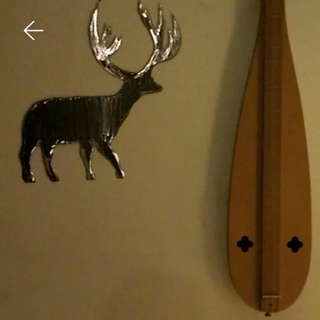 Metal Art Buck Wall Hanging