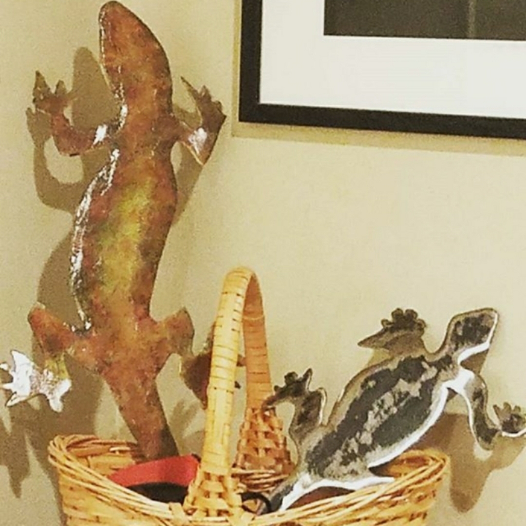 Metal Art Lizards (medium)