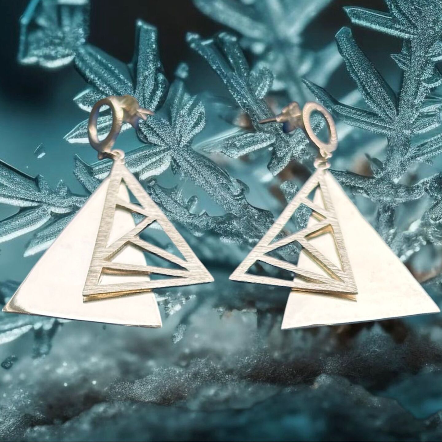 Triangle Earrings 