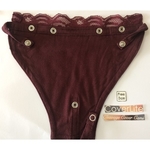 Maroon wit Lace - Special Offer