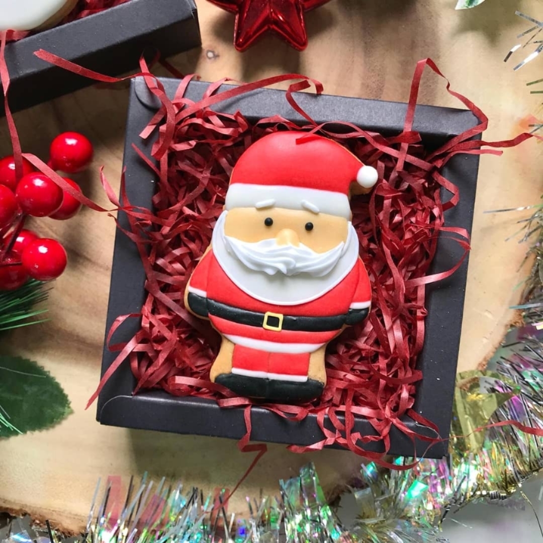 Santa cookie cutter