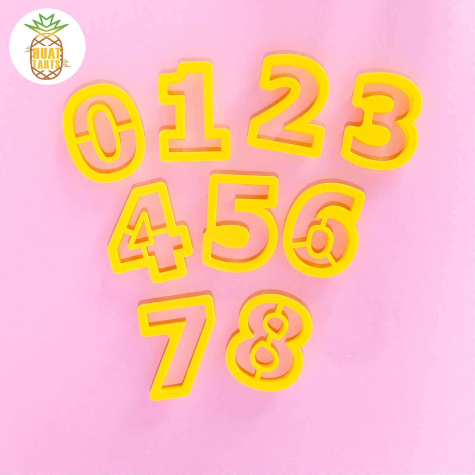 Number cookie Cutter set 
