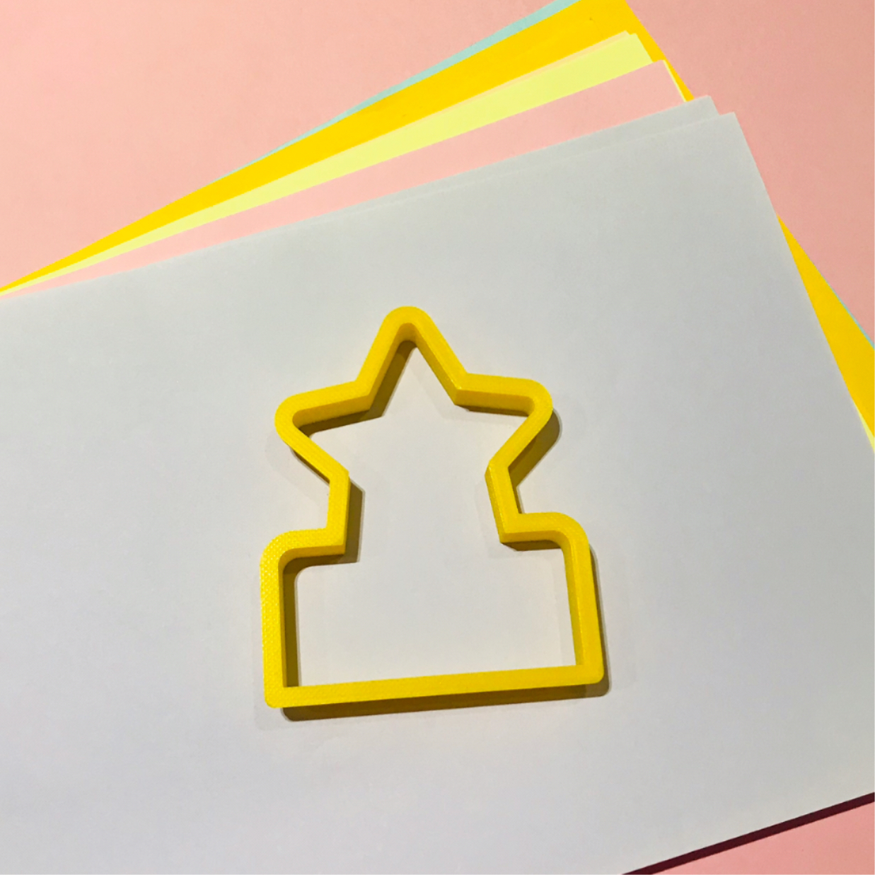 Star Trophy Shaped Cutter