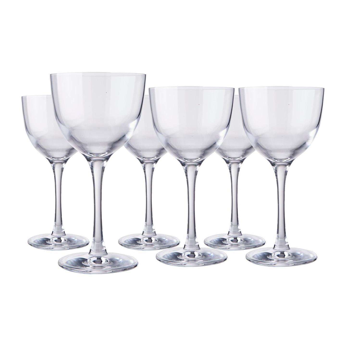 "Refine" Cocktail Glass - Box of 6 Glasses from Fieldcrest