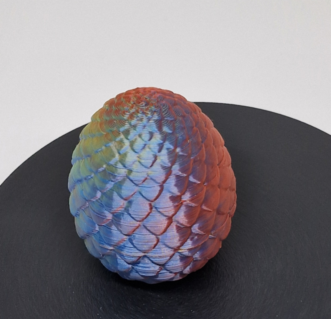 Olive & Latte Abs 3d Print Art Egg storage 