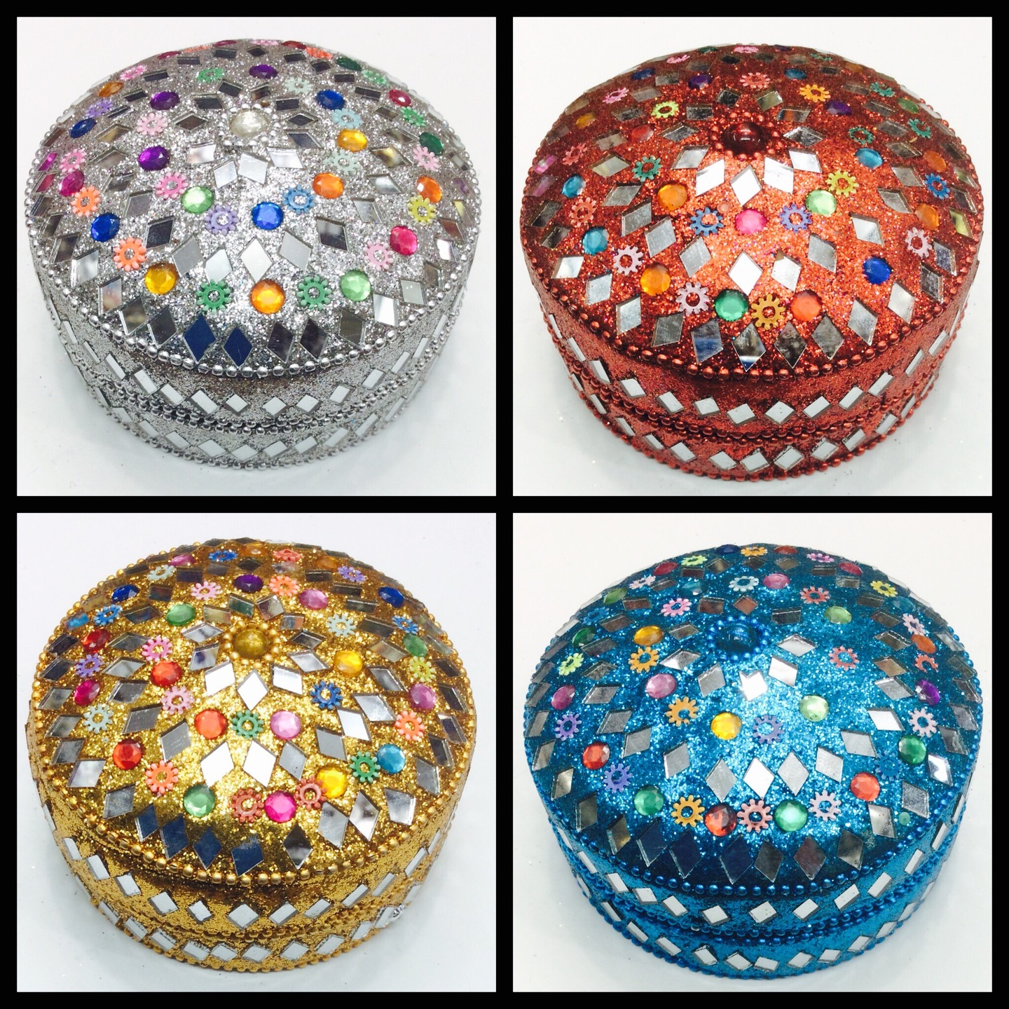 Glitter Utility Boxes