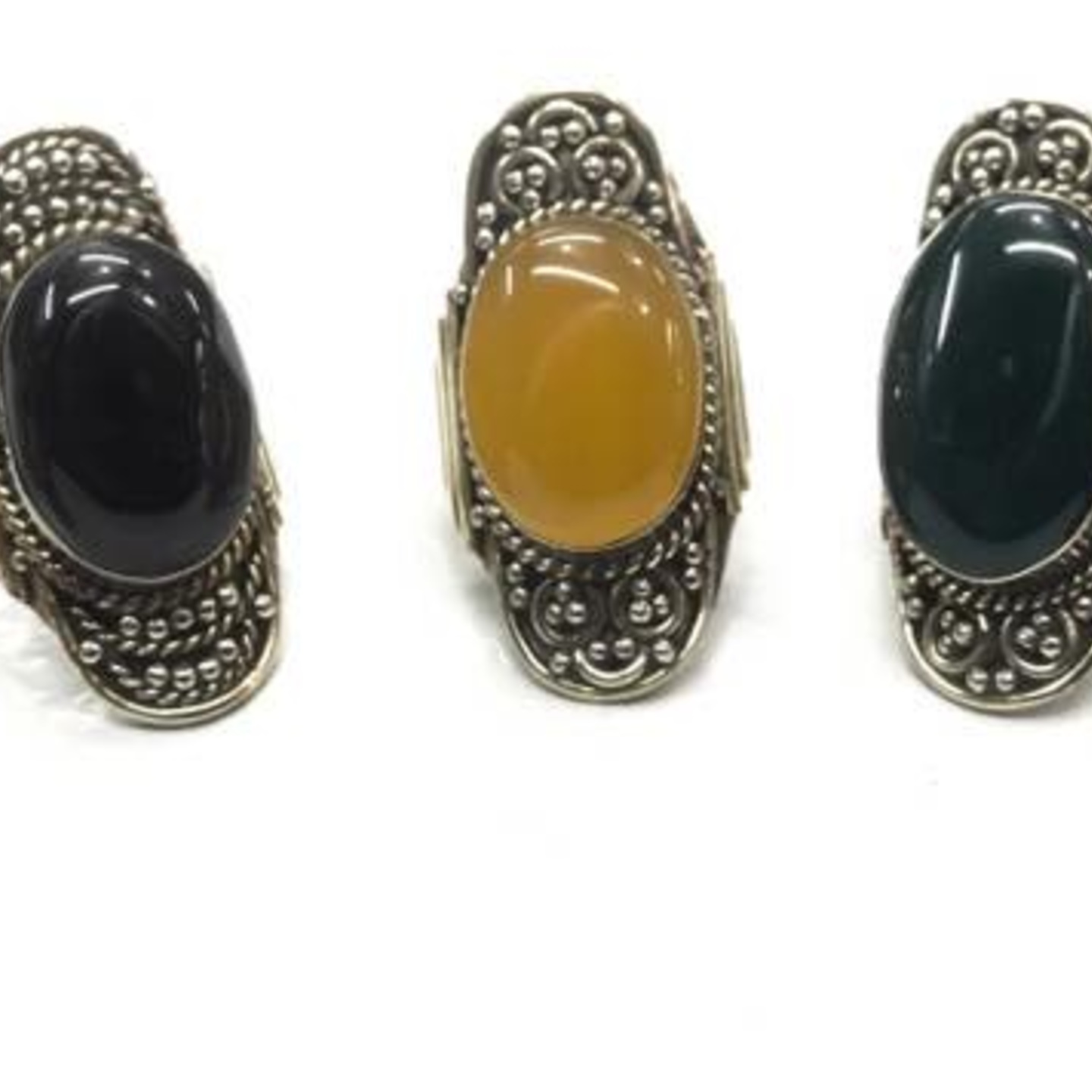 Onyx Stone Rings