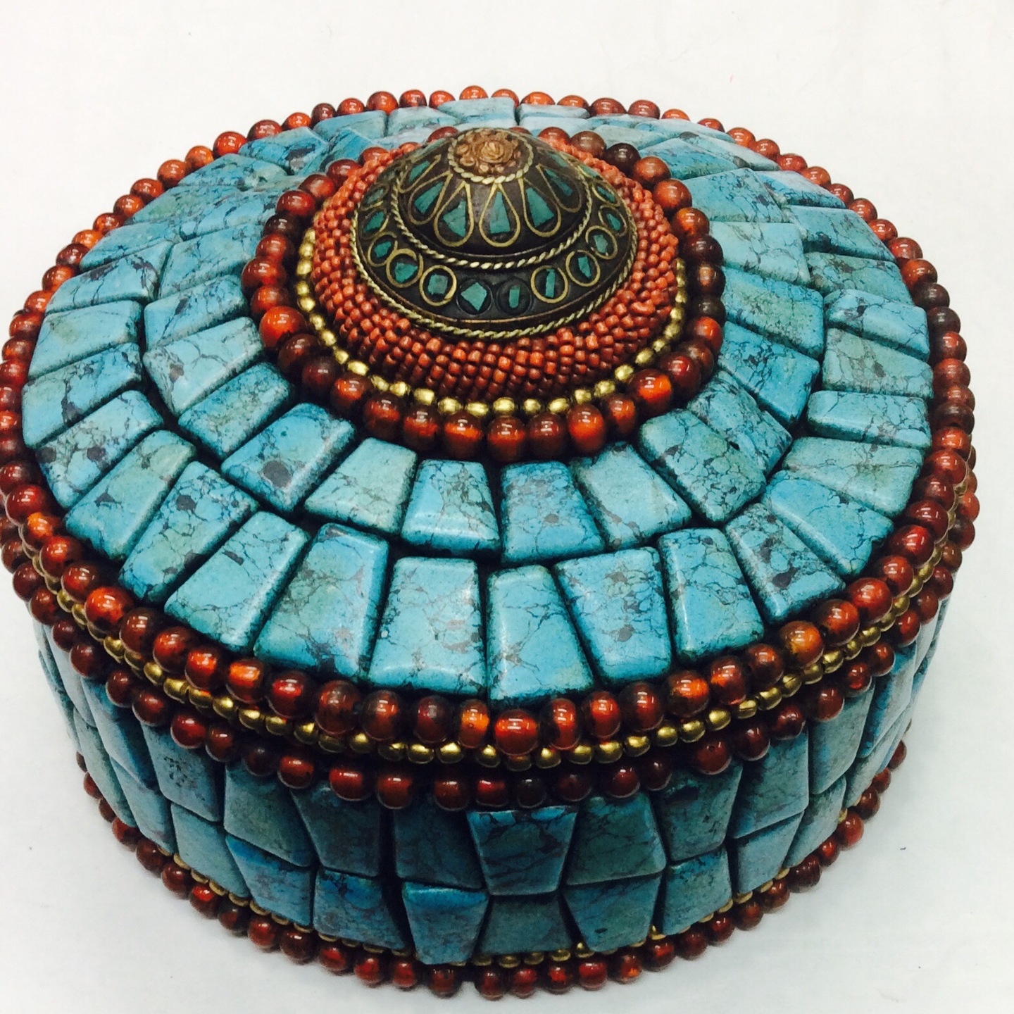 Tibetan Turquiose Box