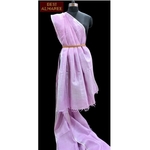 Lavender Linen saree
