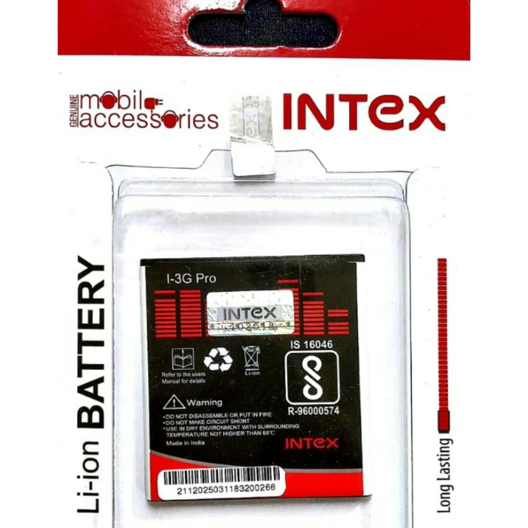 intex 3g pro battery