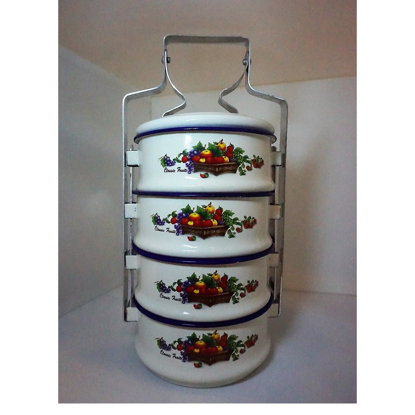 4 Tier Tiffin Carrier (Fruits design)