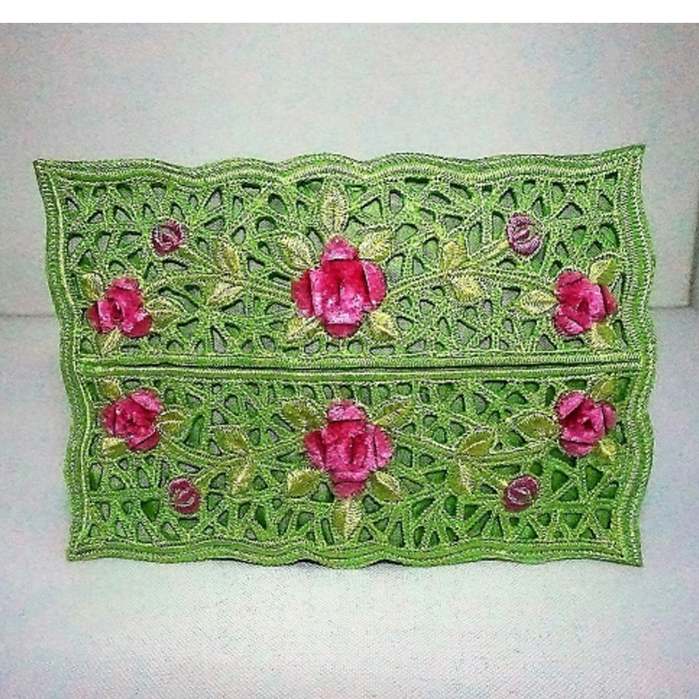 Pocket Tissue Cover (Bright Green)