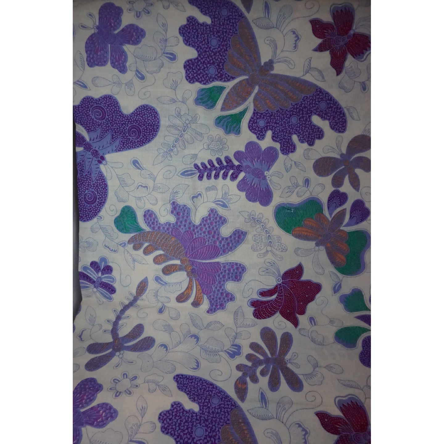 Sarong Batik- Butterfly (Purple)