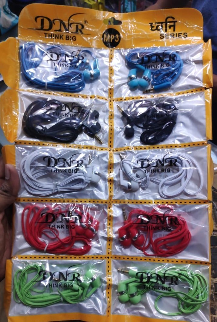 Earphones Multicolor