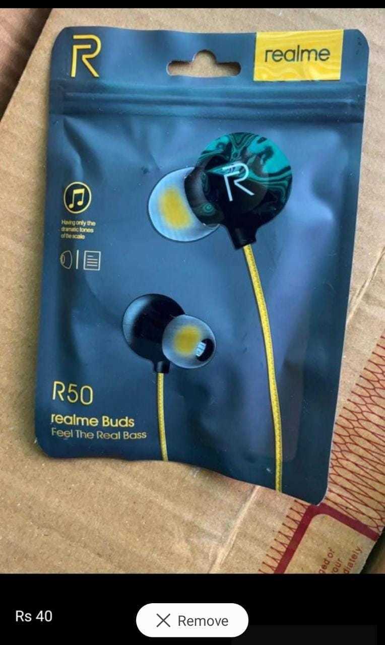 R50 Realme Handsfree