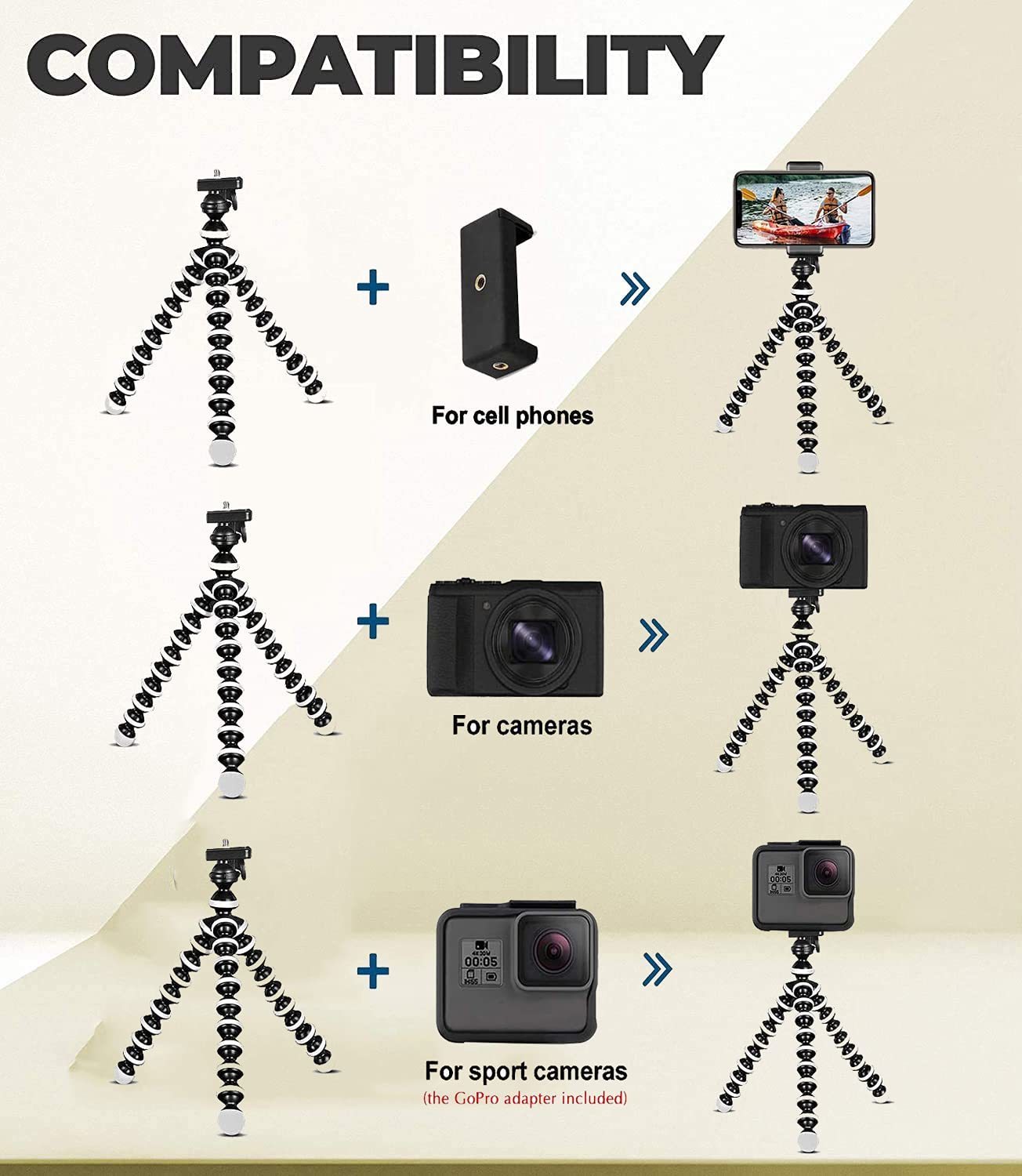 Tripod & Phone Stand