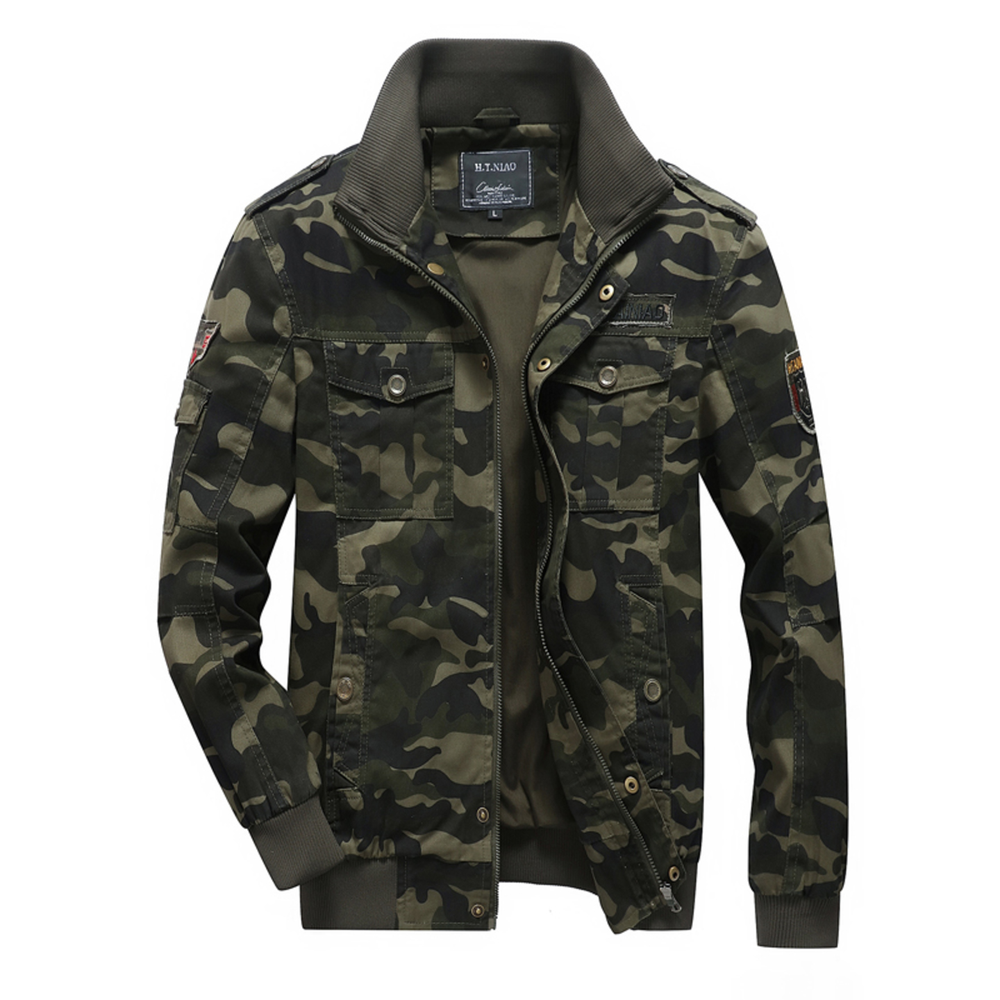 Men's Fashion Camouflage Style Jacket