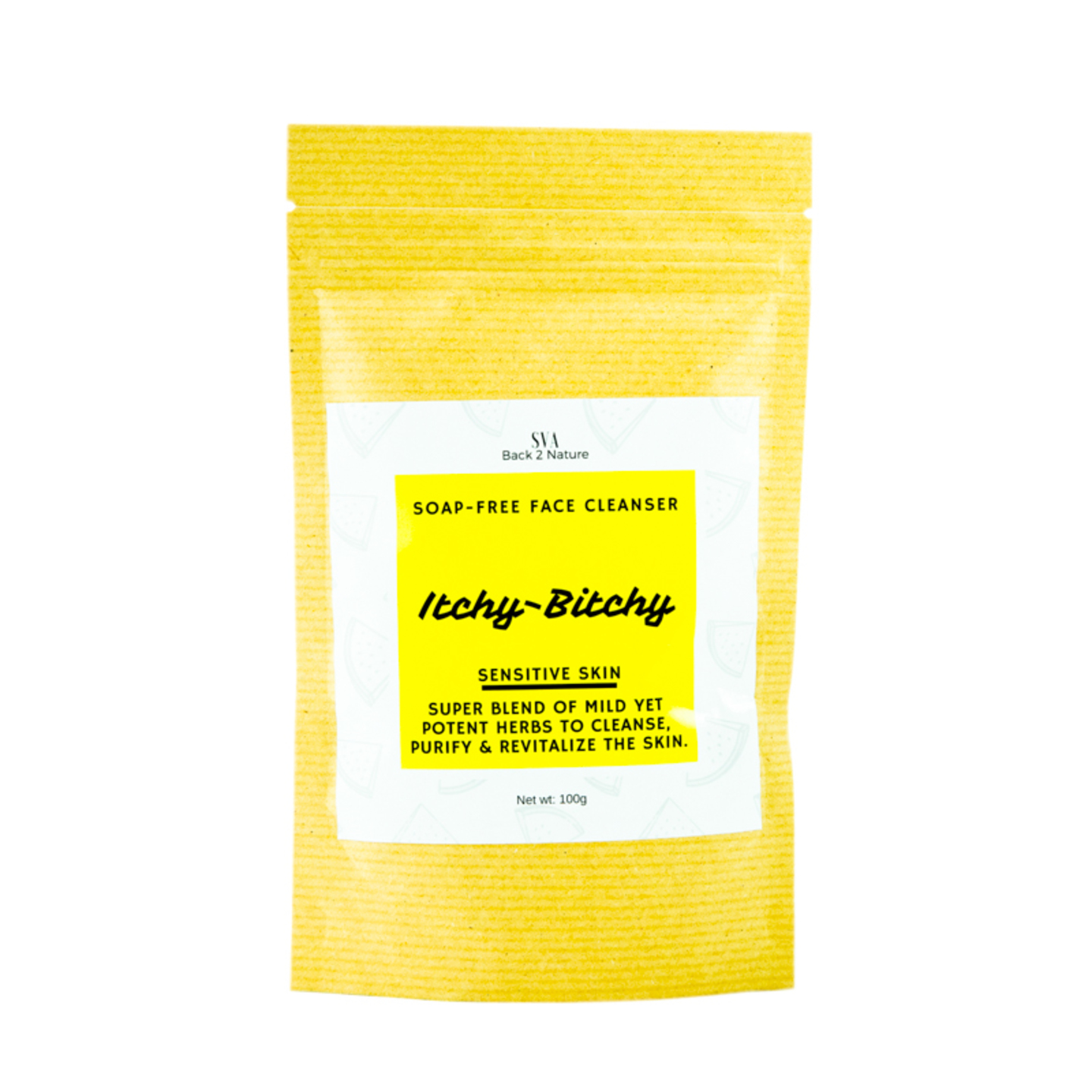 ITCHY BITCHY (FACE CLEANSING POWDER & MASK FOR ALL SKIN TYPES)