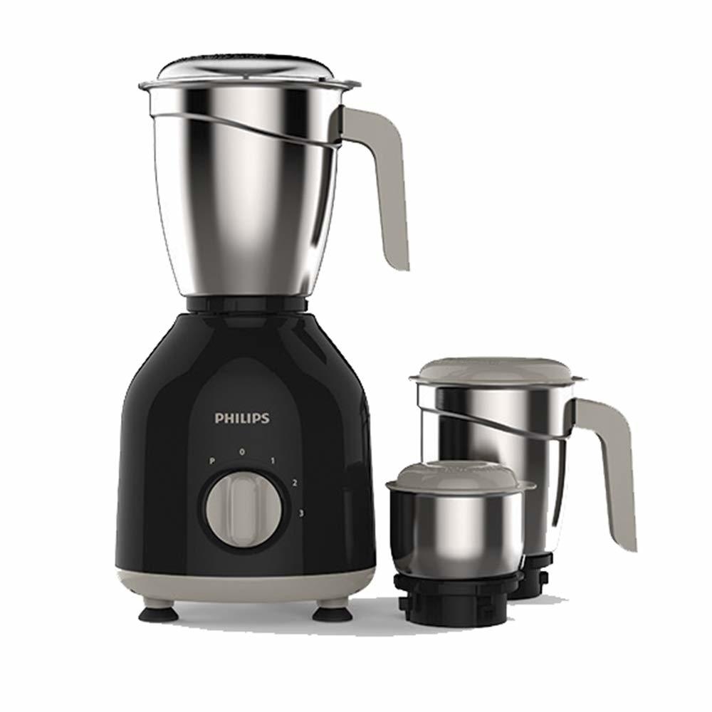 Philips HL7756/00 750-Watt Mixer Grinder with 3 Jars (Black)