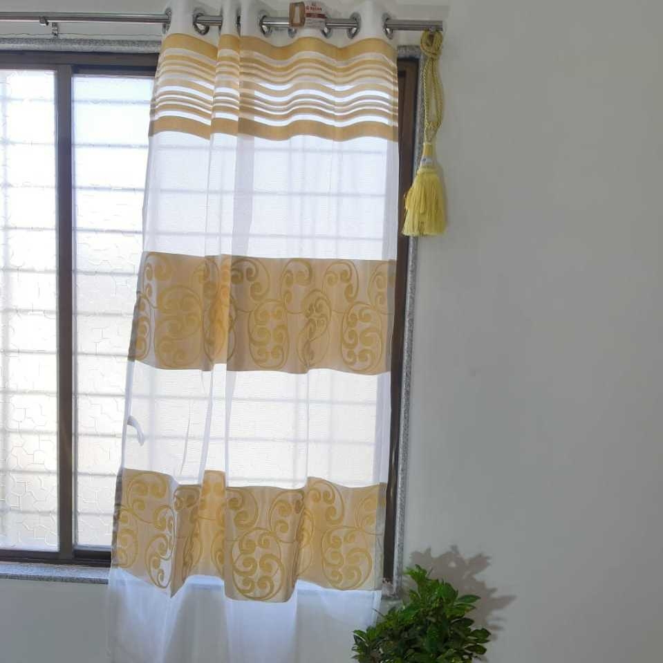 Attractive Door Curtain in Net Material Cloth 1 pcs of Package