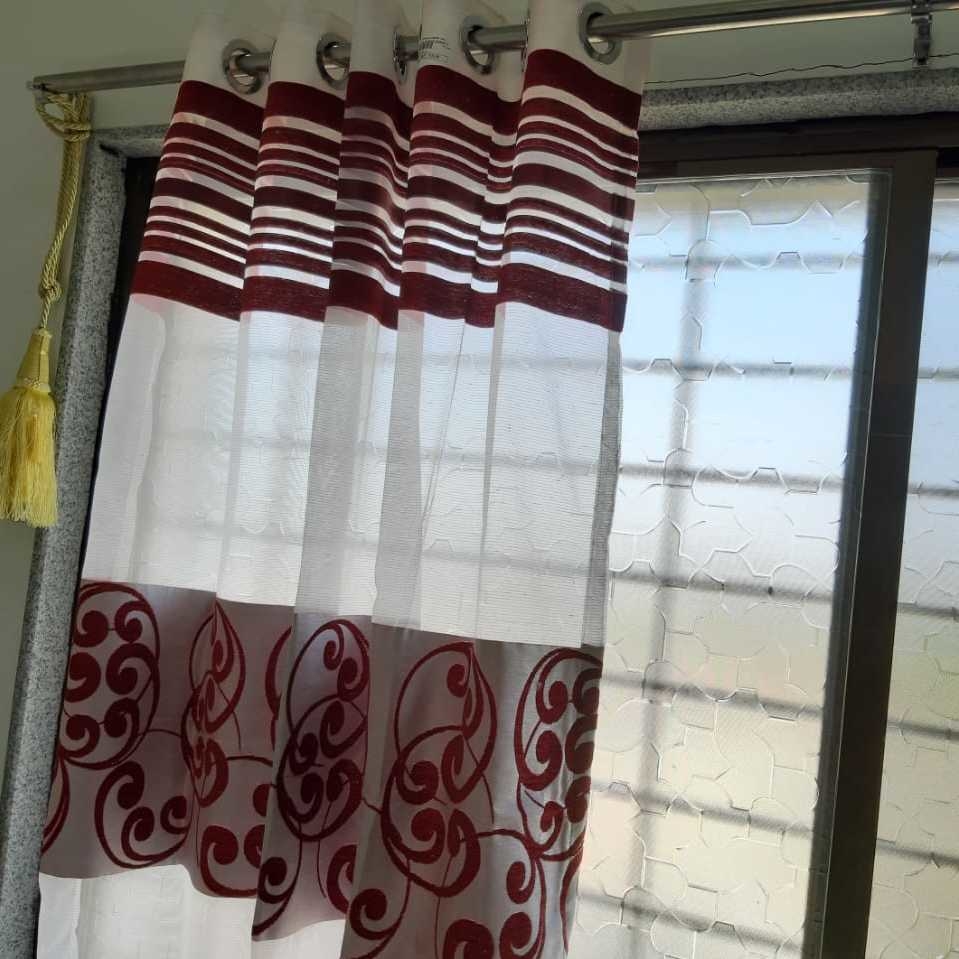 Attractive Door Curtain in Net Material Cloth 1 pcs of Package