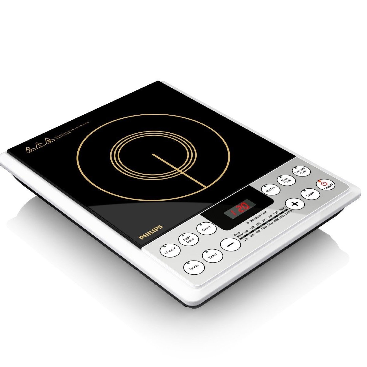 Philips HD4929 2100-Watt Induction Cooker (Black)