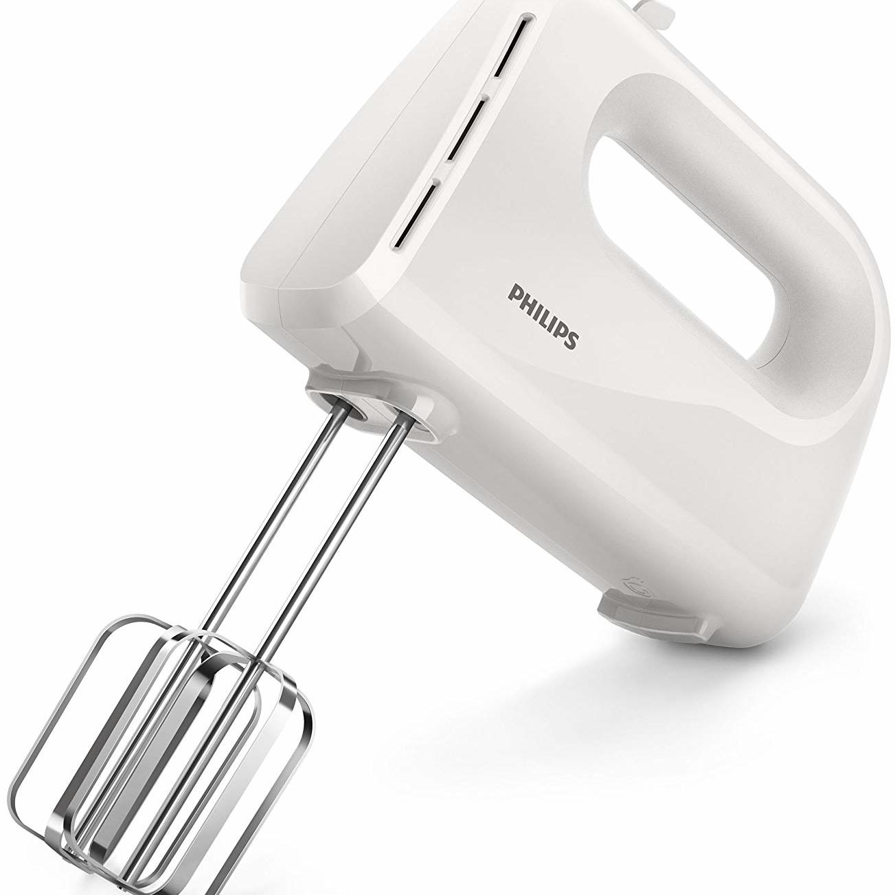 Philips HR3700/00 200-Watt Hand Mixer (White)