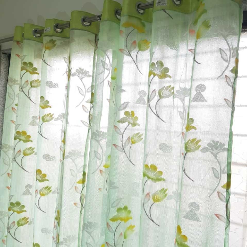 Attractive Door Curtain in Net Material Cloth 1 pcs of Package