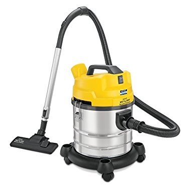 KENT Wet and Dry Vacuum Cleaner 1200-Watt (Yellow & Silver)