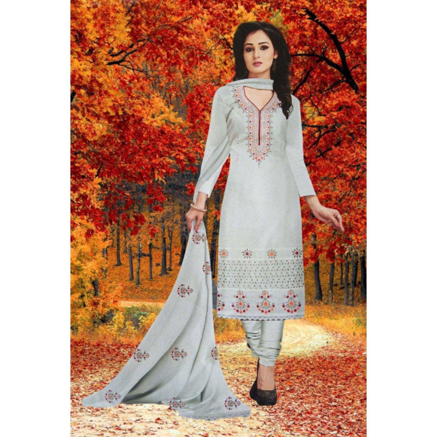 Cotton Handloom Kashmiri Suit