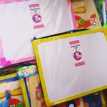 Whiteboard + Toddler Puzzle 2 set - with Customized Sticker