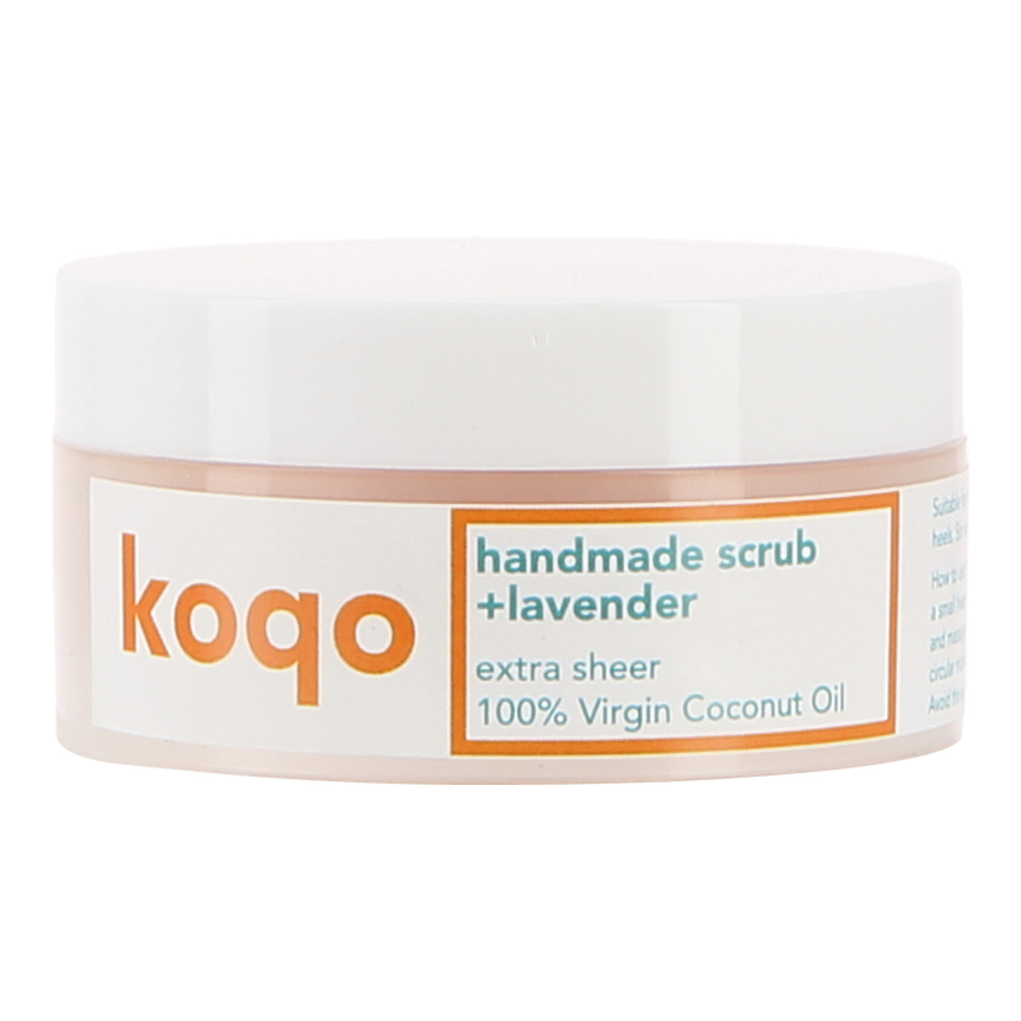 koqo Lavender & Himalayan Salt Scrub 50g