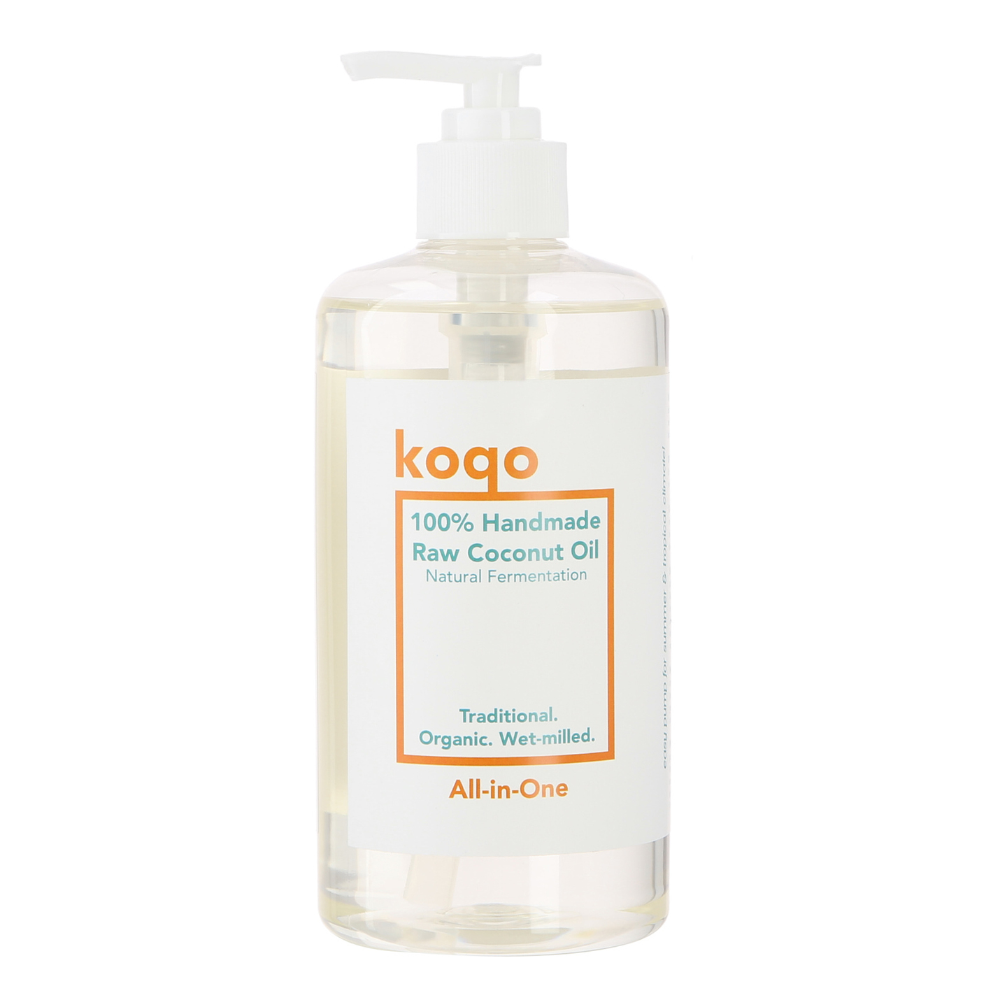 koqo All-In-One 100 Pure Handmade Virgin Coconut Oil 500ml - Best Value