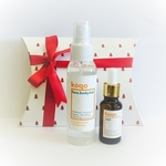 face.body.hair Handmade Coconut Oil +PEPPERMINT & ROSEMARY + Extra Sheer Eye + Gift Box