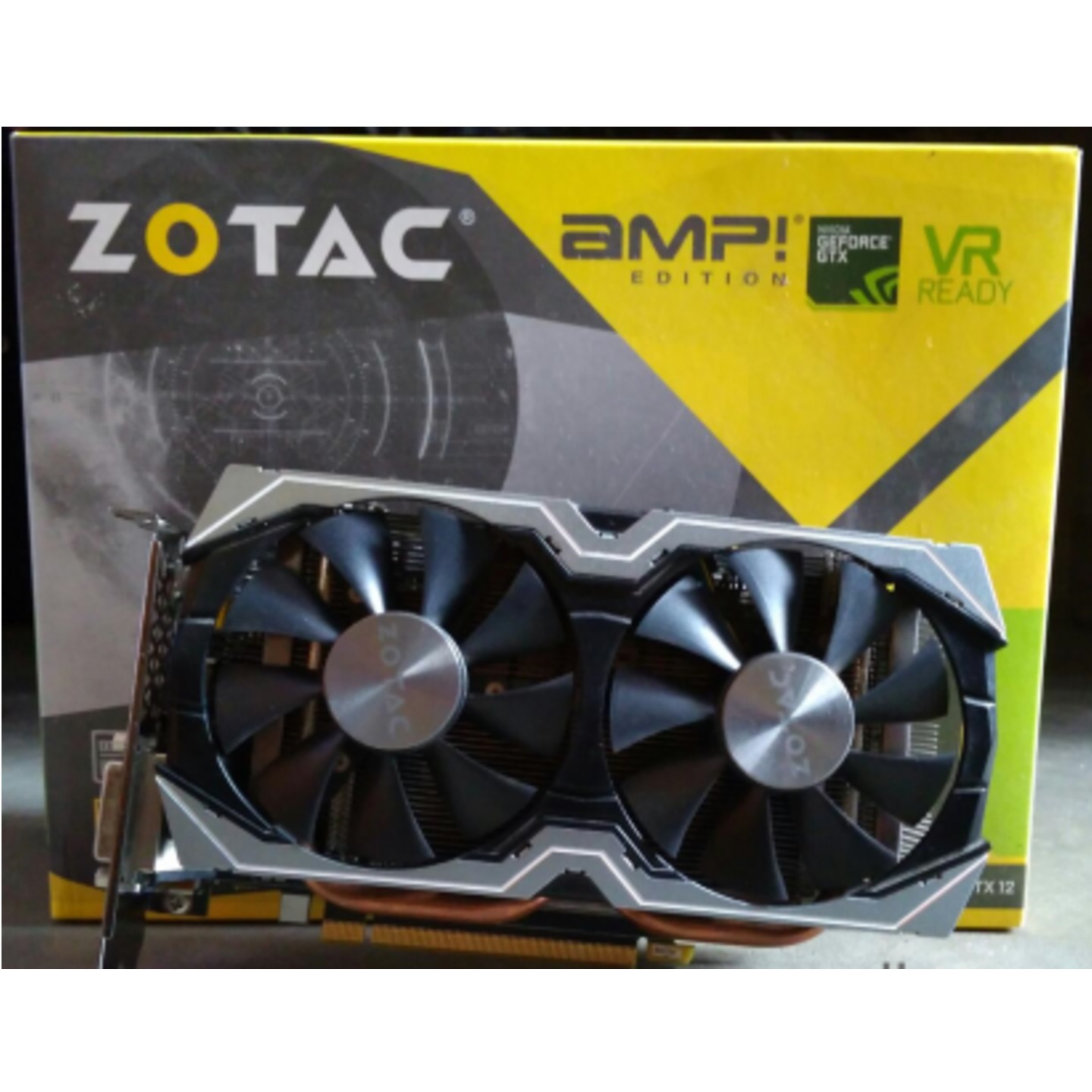 ZOTAC Geforce GTX 1060 6GB AMP Edition グラフィックスボード VD6097