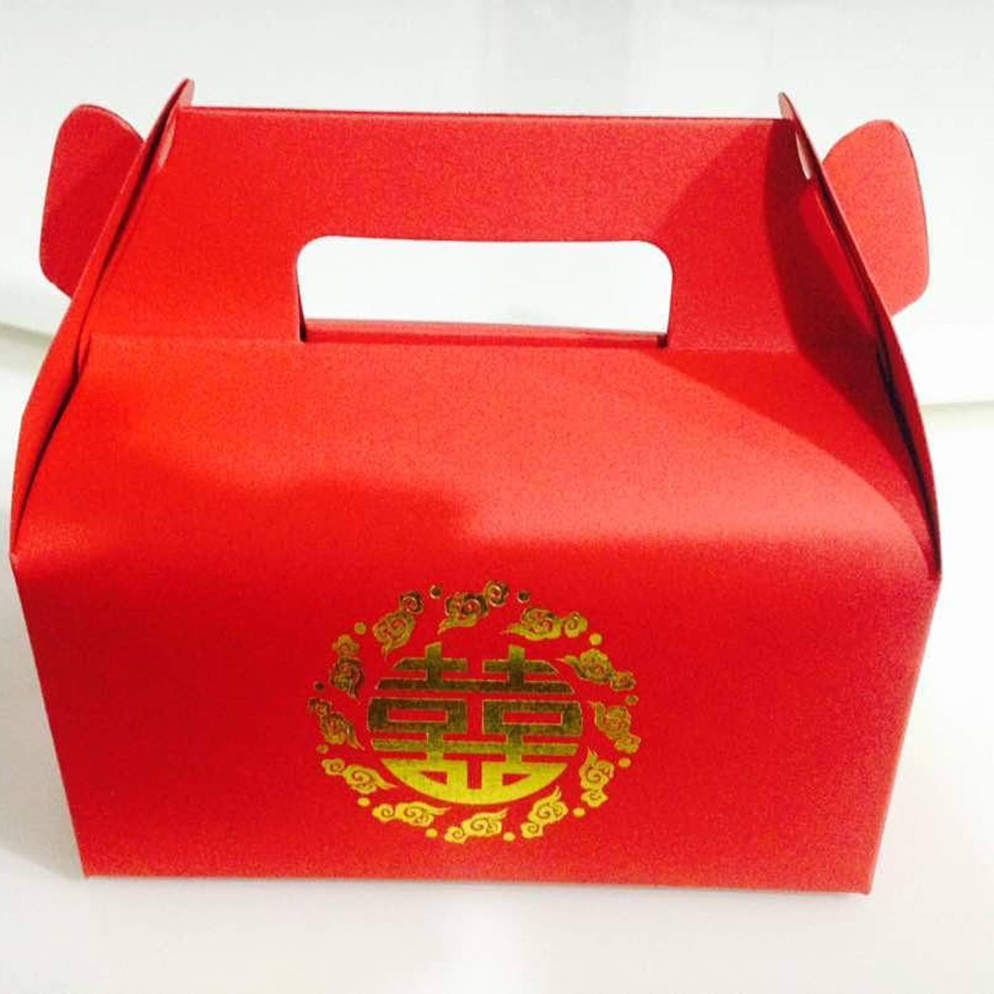 Red box of 20 assorted chocolates.