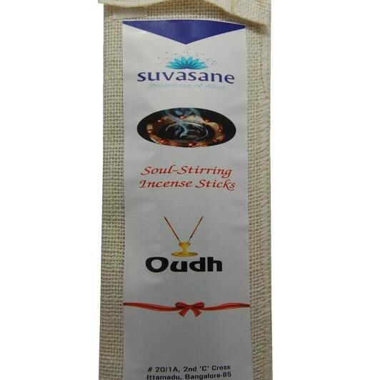 Oudh perfumed 120 sticks 9 Flora  Masala incense sticks in Jute bag