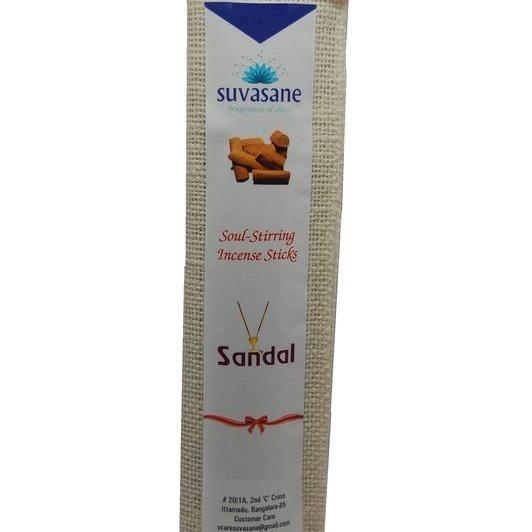 Sandle Fragrance 60 sticks per pack Black 9 sticks in jute bag