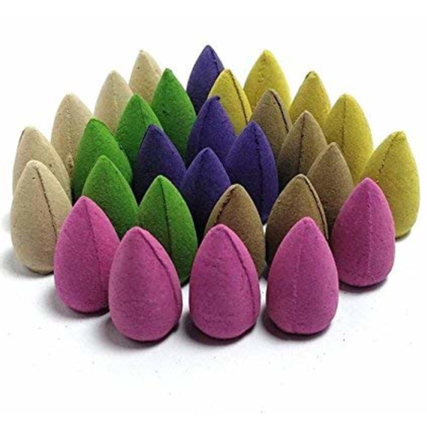 Backflow Dhoop cones refill pack 50 cones