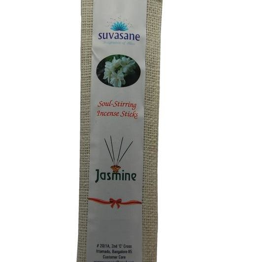 Jasmine Fragrance 90 sticks per pack Black 9 sticks in jute bag