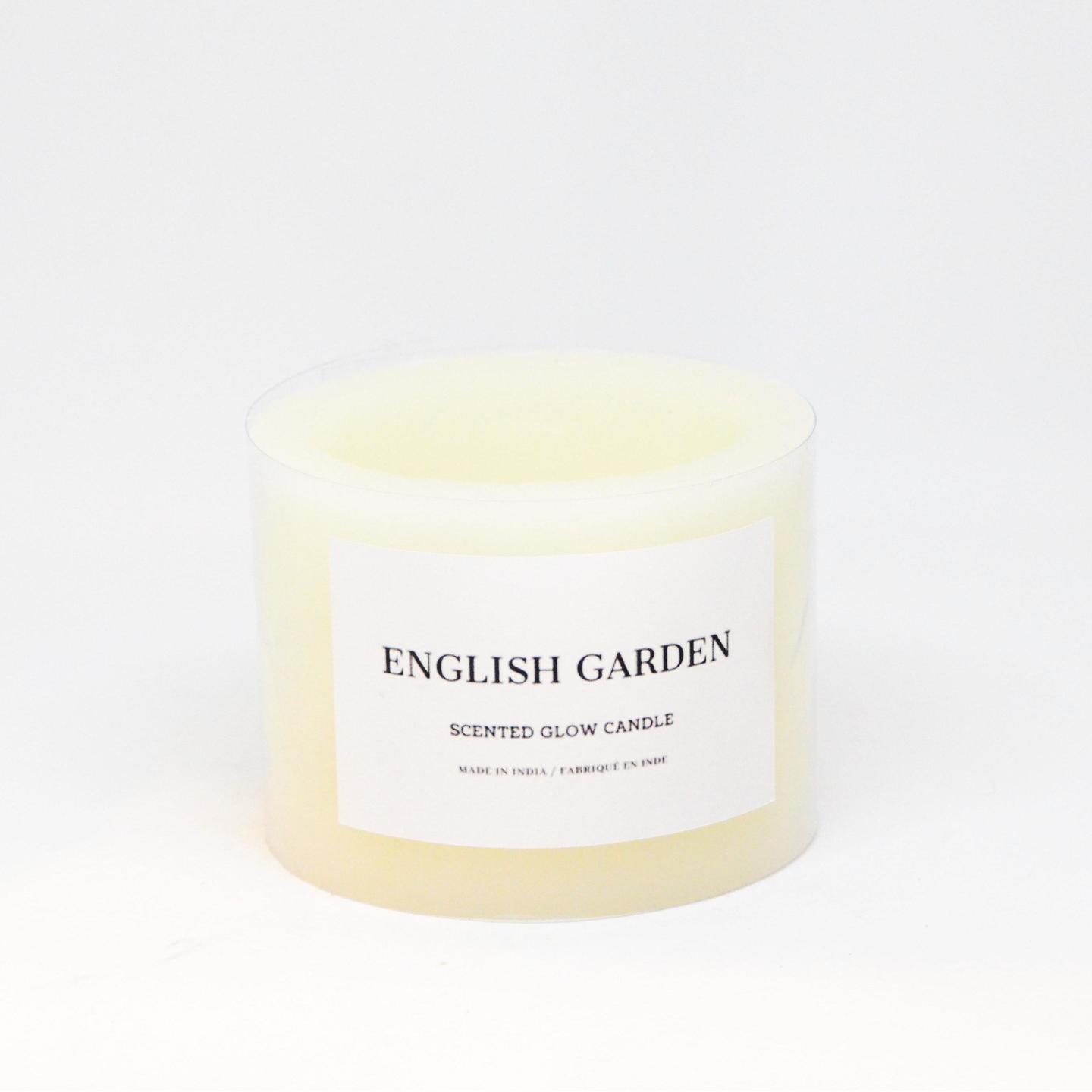 Scented Glow Candle - English Garden