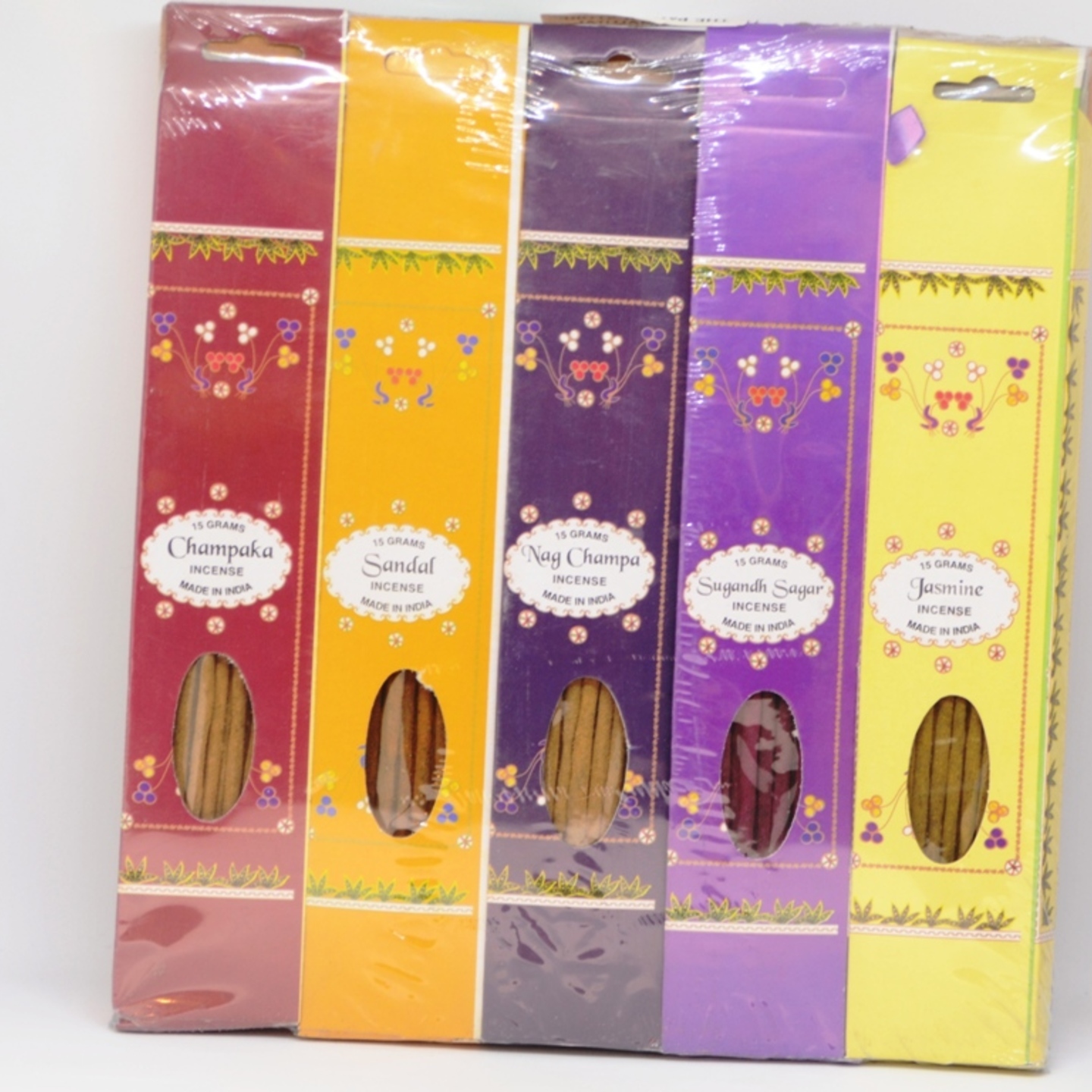 Rainbow Hand rolled Incense Pack of 10