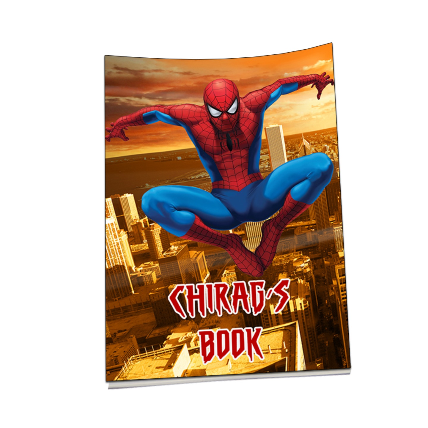 Spider Man Theme Coloring Book for Birthday Give Away (Set of 5)