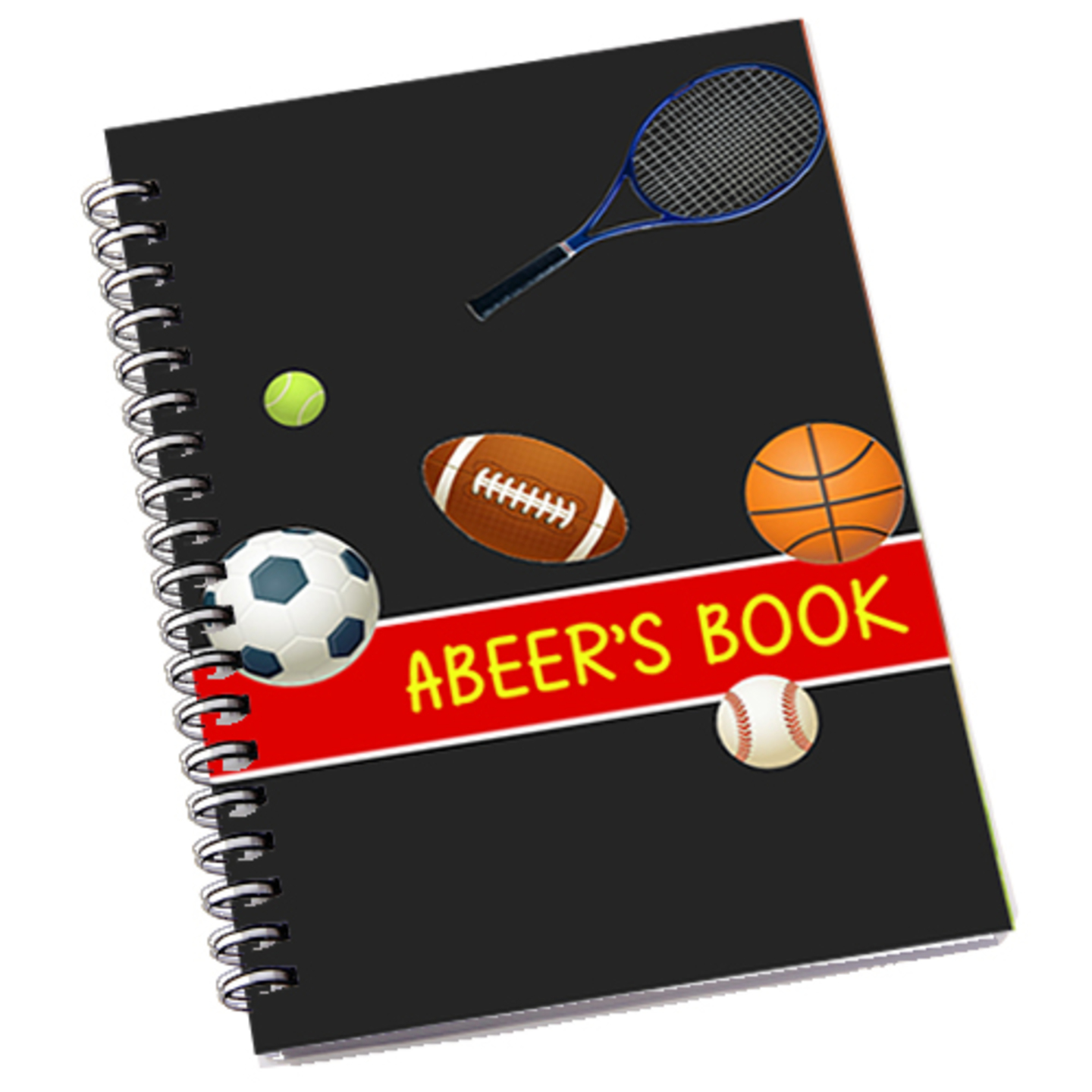 Ball Design Notepad (A5 Size)