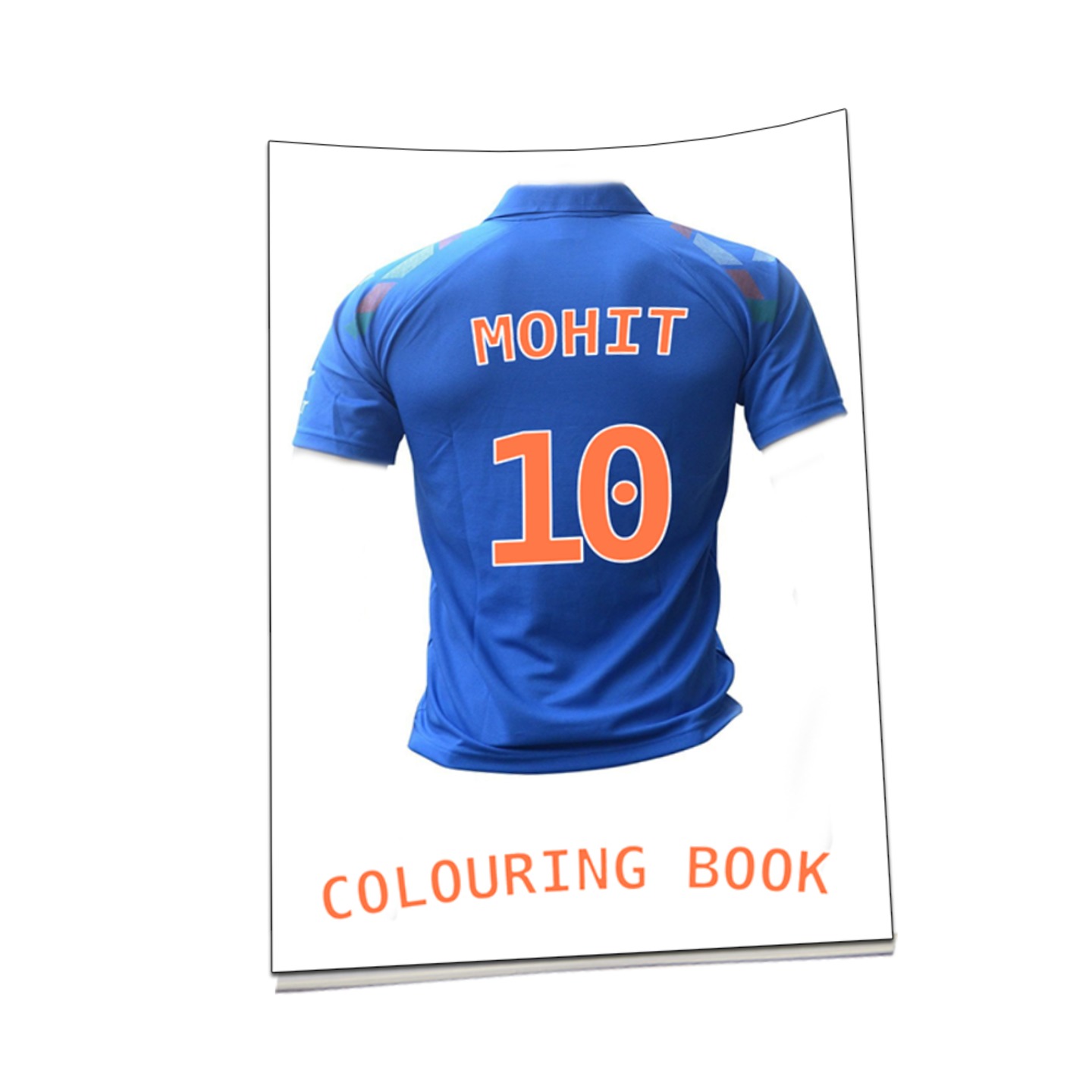 Indian Cricket Theme Coloring Book for Birthday Give Away (Set of 5)