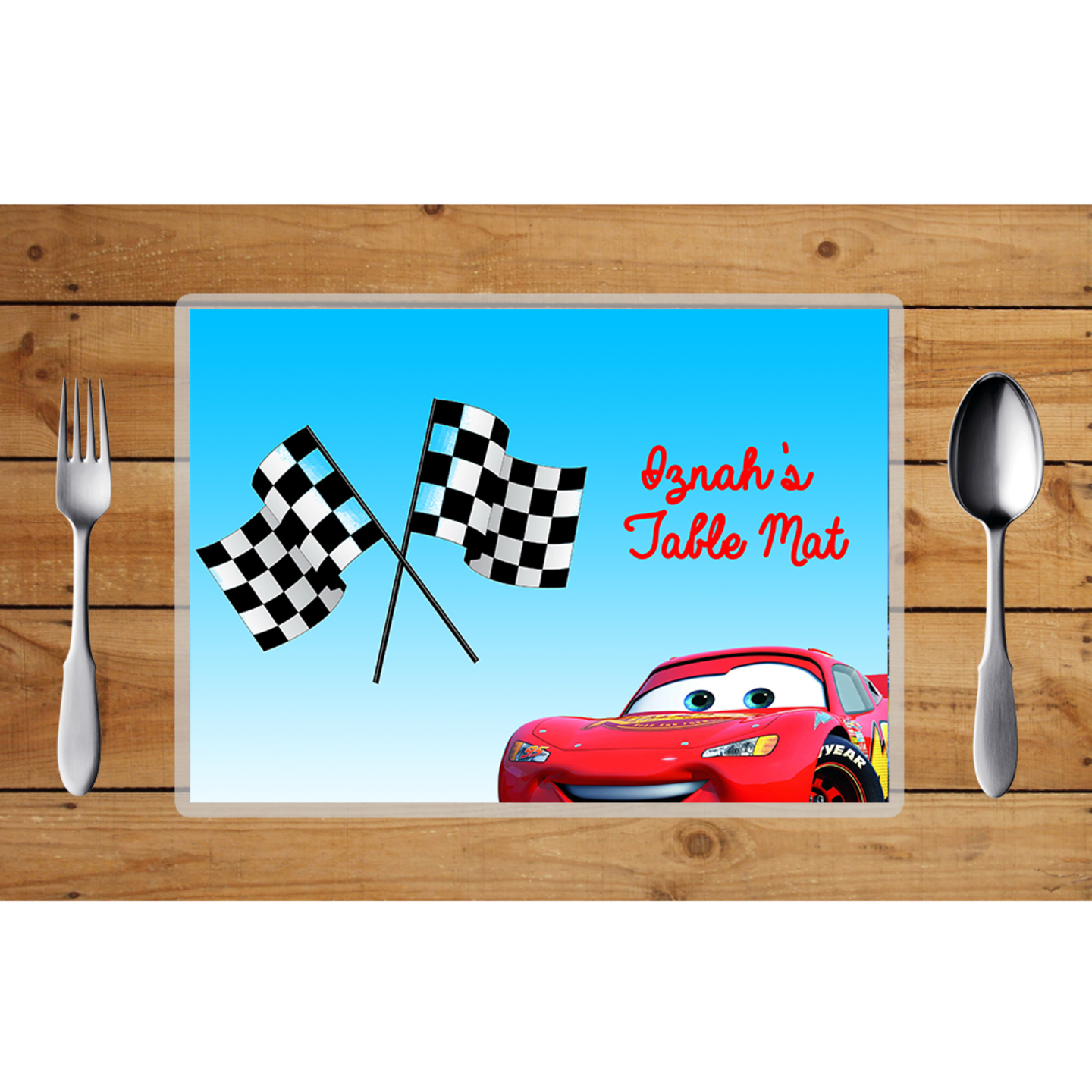 Cars Design Table Mats (Set of 2)