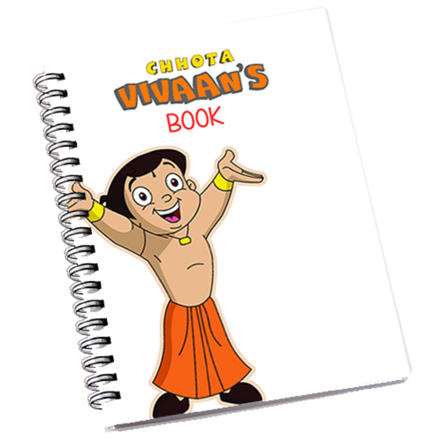 Chotta Bheem Design Notepad (A5 Size)