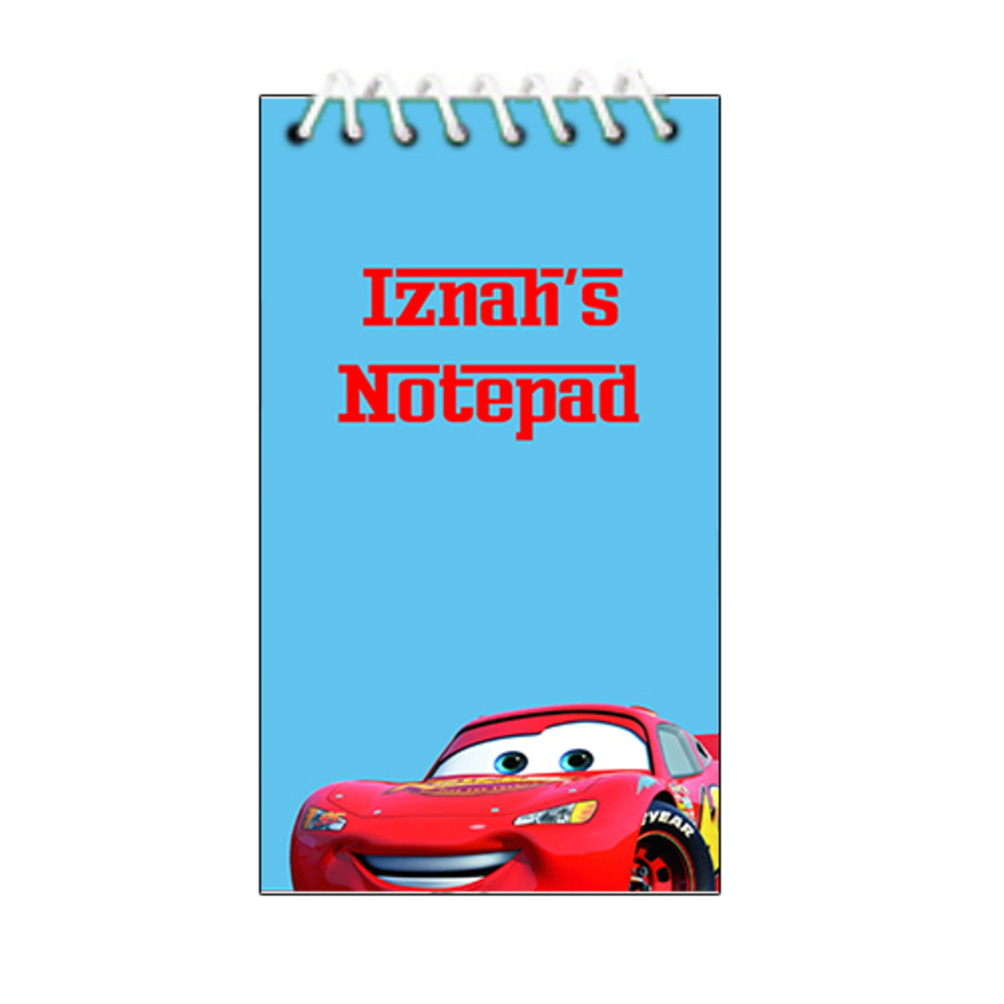 Set of 2 - Cars Notepad (A6 size)