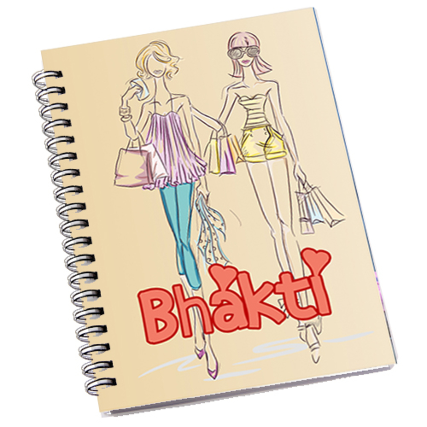 Fashion Design Notepad (a4 size)